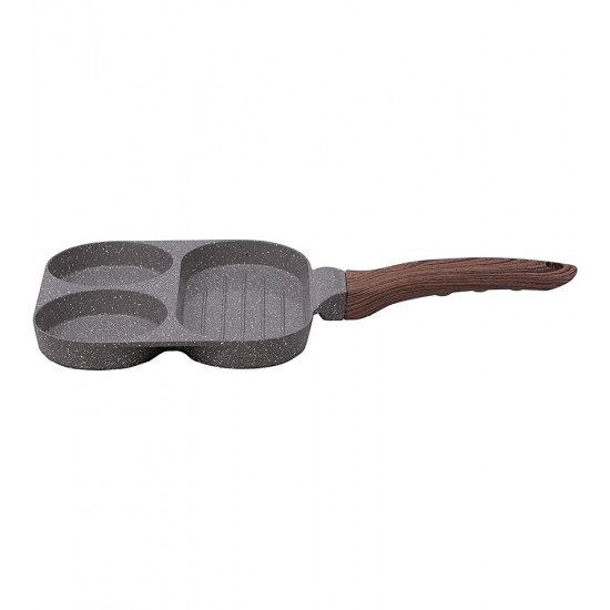 Frigideira 18cm Grill 3 Em 1 Style Cook Grafito